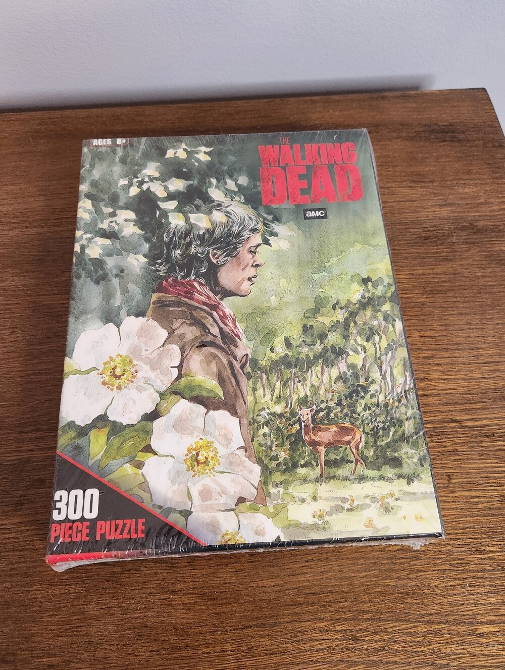 The Walking Dead Supply Drop Carol Look At The Flowers AMC 300-Piece Puzzle New